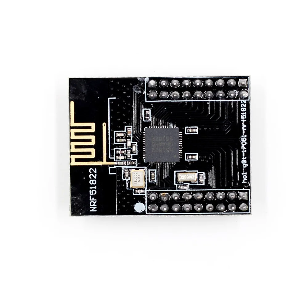 NRF51822 2 4G беспроводной модуль связи Bluetooth/zigbee модуль/DMX512 | Электронные компоненты и