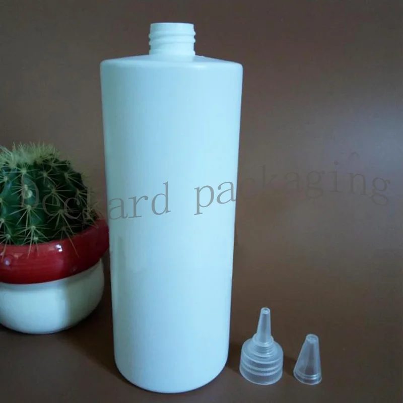 4 шт 1000 мл прозрачные пластиковые остроконечные крышки бутылки инсектицид