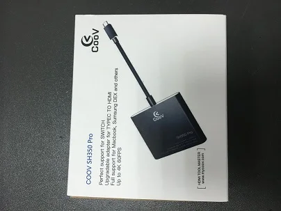 Обновленный адаптер Coov SH350 PRO Dock для USB type-c к HDMI конвертер концентратор Samsung DEX/MacBook