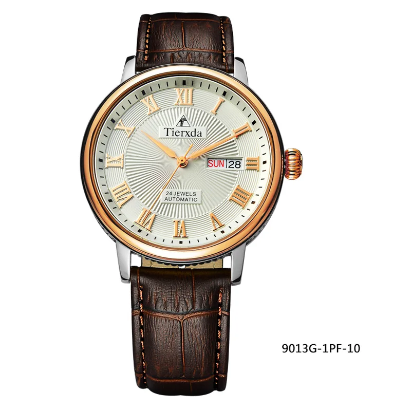 Роскошные Дата День мужской деловой часы автоматические механические наручные