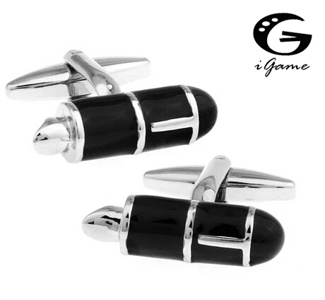 

iGame Factory Price Retail Men's Cufflinks Brass Material Ink Pen Design Cuff Links Free Shipping