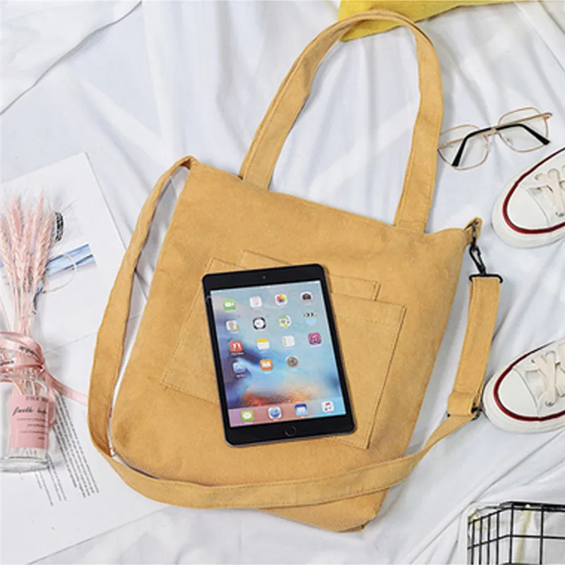 Women Harajuku Canvas Handbag Shoulder Bag Tote Ladies Purse Travel Messenger | Багаж и сумки