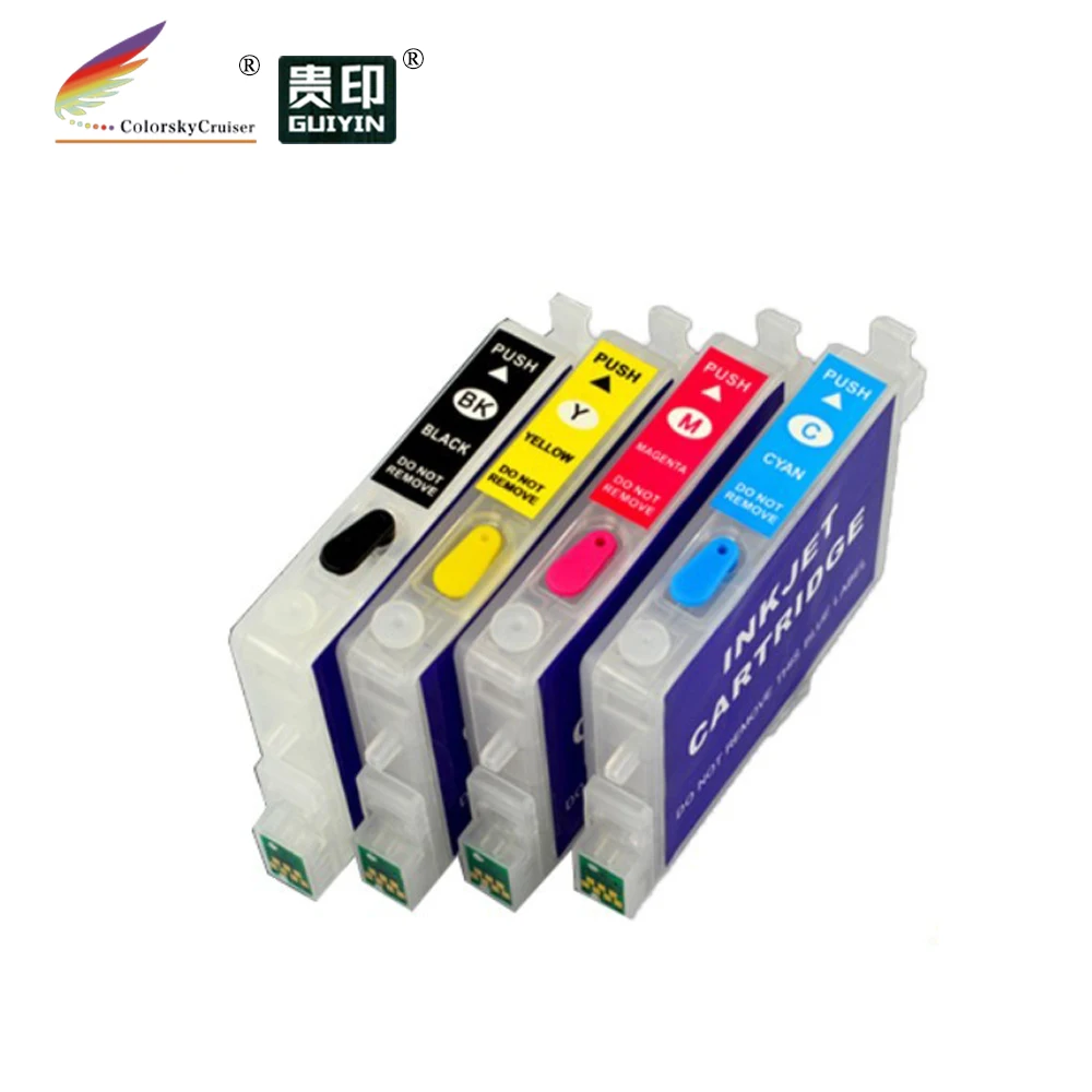 (RCE611 614) многоразовый чернильный струйный картридж для Epson Stylus D68 D88 + DX3800 DX3850 DX4200