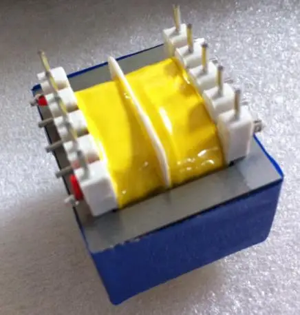 

Трансформатор, медный штырьковый силовой трансформатор, маленький трансформатор, 10 х18/10 штырьков, 2,5 Вт, 220 В, 15 в