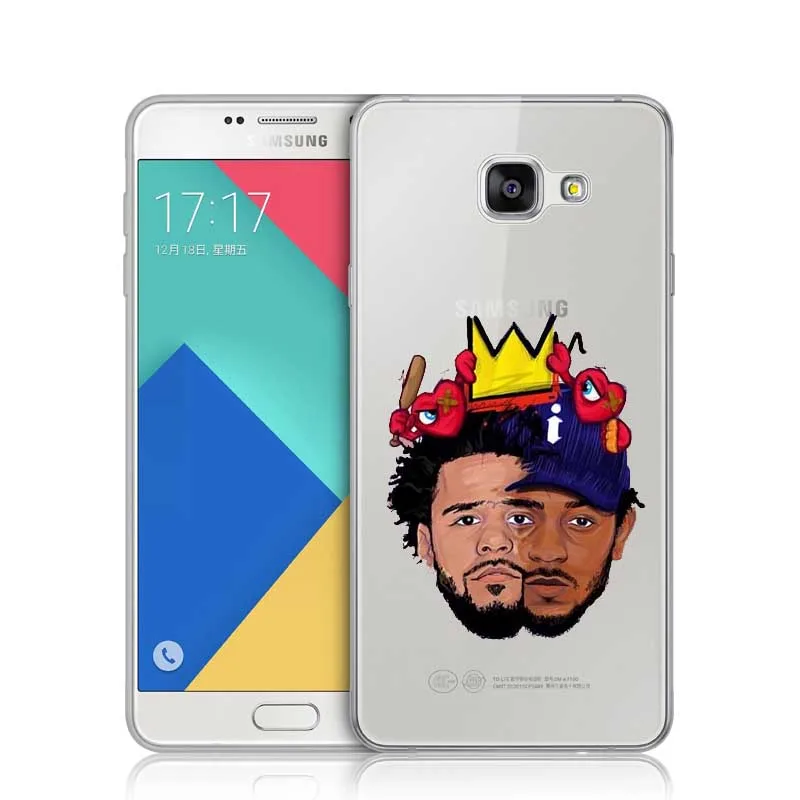 Мягкие чехлы Kendrick Lamar &amp J Cole для Samsung Galaxy S5 S6 S7 Edge S8 S9 Plus A3 A5 A7 2017 J3 J5 J7 2016 | Мобильные