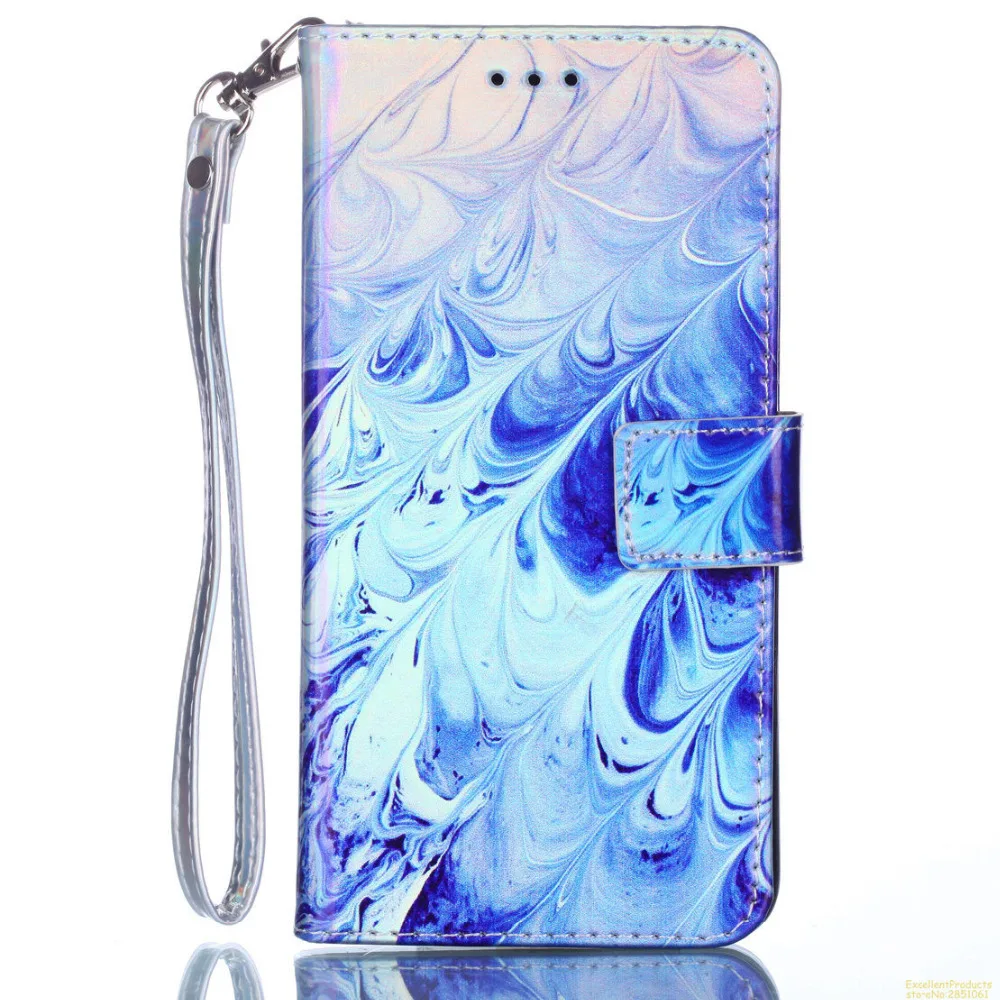 Blue Rays Glossy 3D Arts Painted Surface waterproof funda cover case For Huawei P9 Lite Mini phone coque caso hoesje etui | Мобильные
