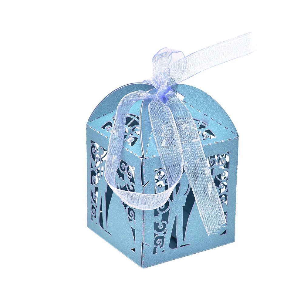 Новые Вечерние коробки из конфетной бумаги для свадьбы подарочные вечерние