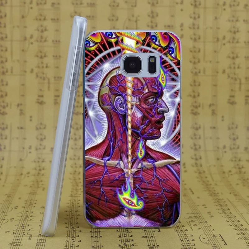 B4057 Инструмент Rock Band Прозрачный Жесткий PC Case Cover For Samsung Galaxy S 3 4 5 6 7 Мини Края Плюс