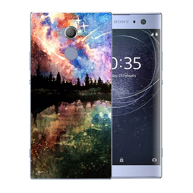 6 0 дюйма для Sony Xperia XA2 ультратонкий прозрачный силиконовый чехол телефона