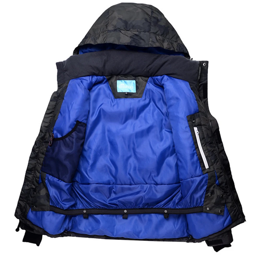 Лыжная куртка мужская зимняя водонепроницаемая ветрозащитная Новое поступление