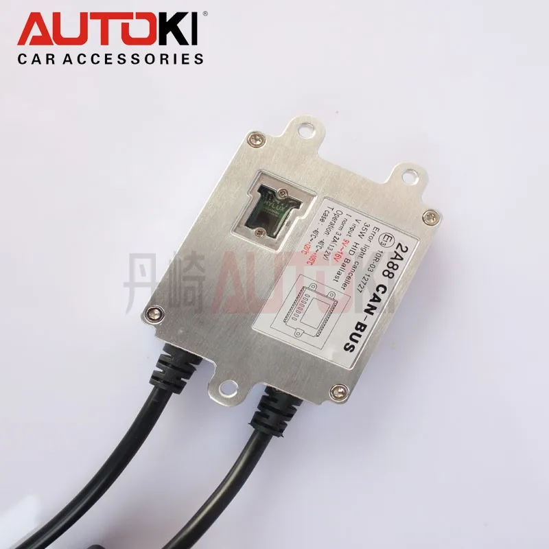 3 года гарантии 35 Вт 12 в тонкий Hyluxtek HID биксеноновый балласт Can-bus золотой цвет 2A88