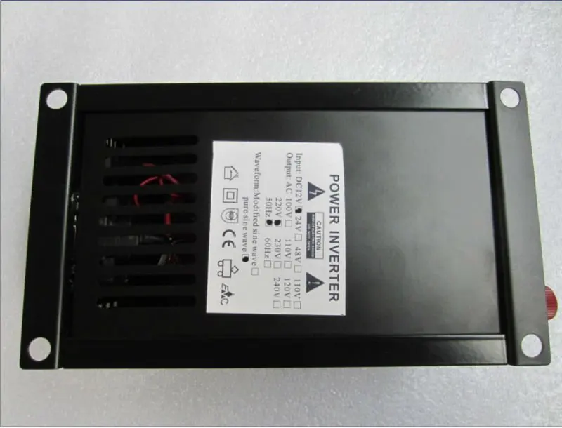 Автономный солнечный инвертор постоянного тока 24 В переменного 220 600 Вт с