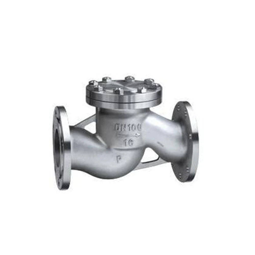 

DN15 - DN200 1/2" - 8" 304 stainless steel horizontal swing flange check valve check valve H41W-16P