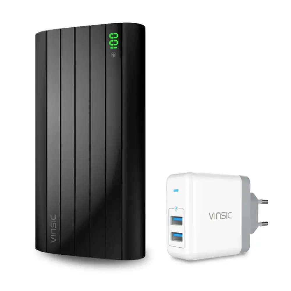 4 Из России) Vinsic Iron P6 20000 mAh внешний аккумулятор зарядное устройство двойной USB - Цвет: 4
