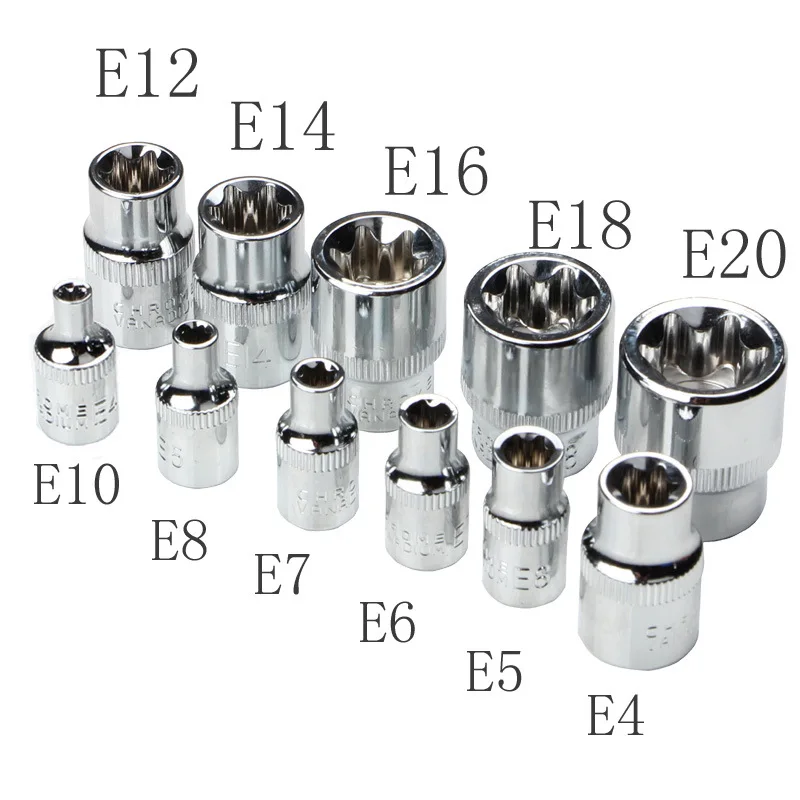 29PC Torx Socket Set of Tool Female Male E & T Sockets Kit in a Case Mechanics Enginner Repair Tools | Инструменты