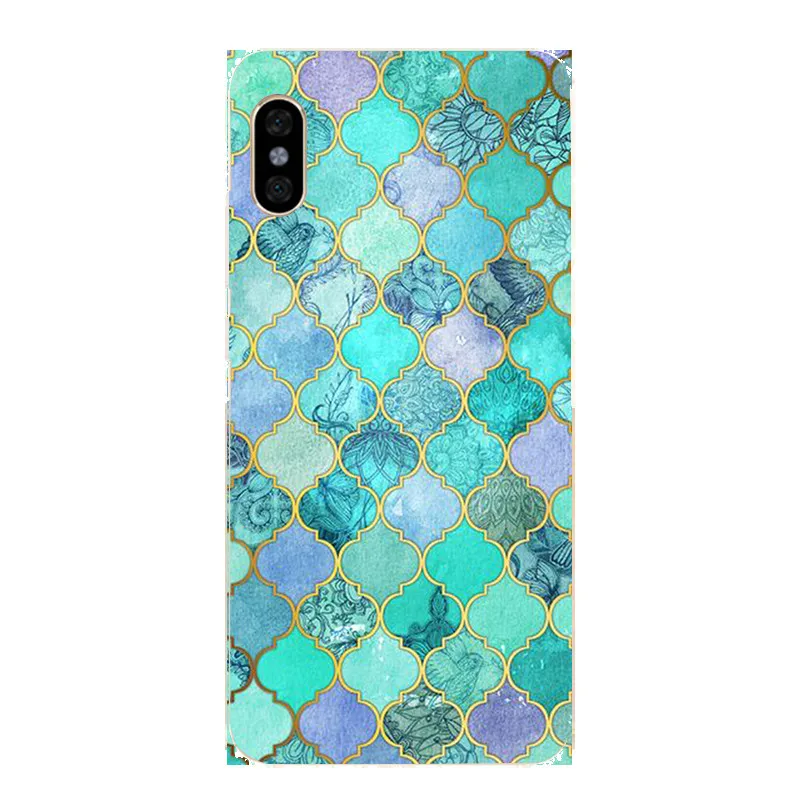 Мраморный ТПУ чехол, мягкий силиконовый чехол для телефона, для funda Xiaomi mi A2 LITE, чехол, новая задняя защитная оболочка, Капа для Xiao mi чехол - Цвет: 122