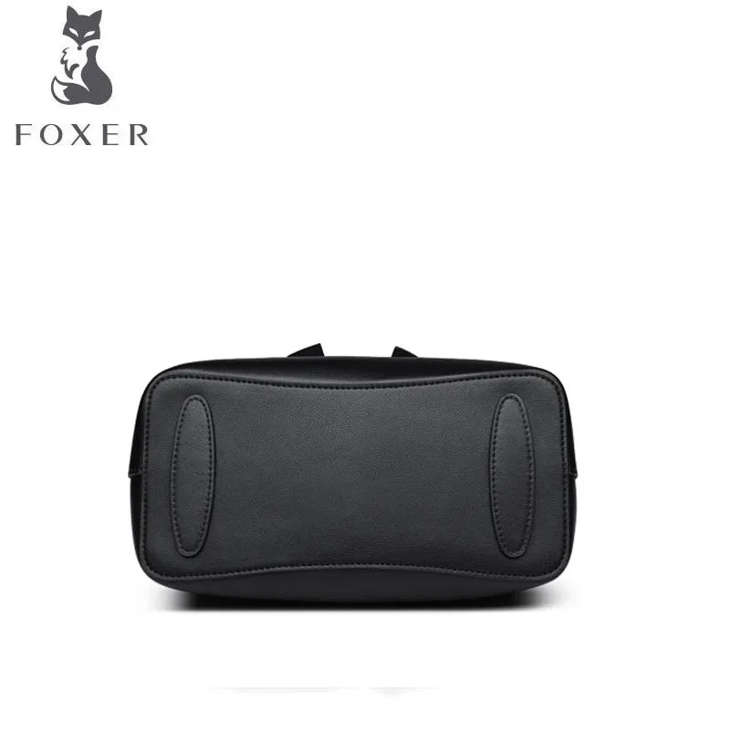Новинка 2020 женская кожаная сумка FOXER роскошные сумки дизайнерская на плечо