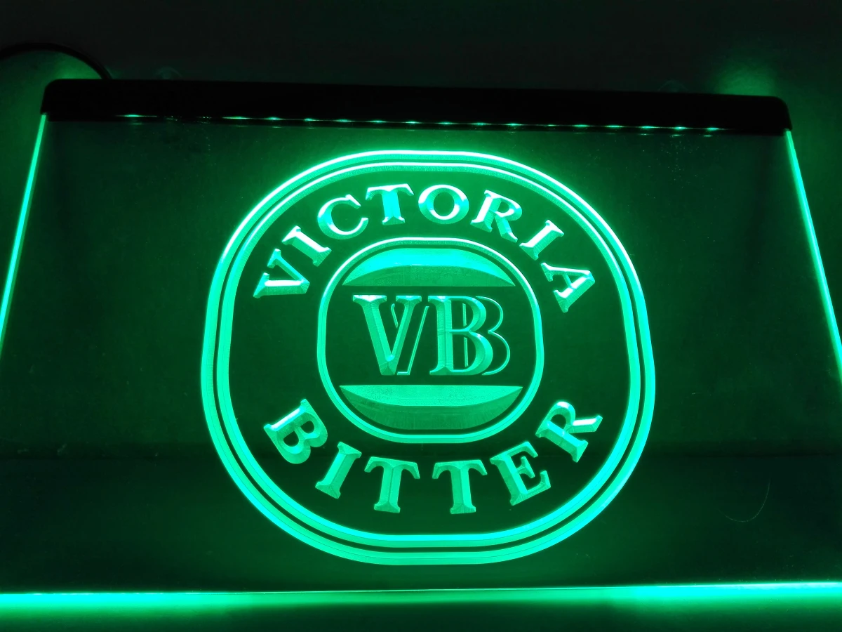 

LE179- Victoria Bitter VB Beer Bar Pub LED Neon Light Sign