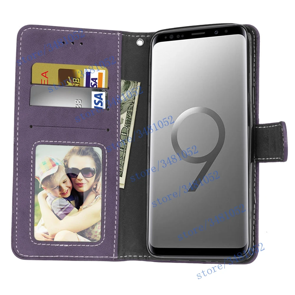 Флип Чехол Для samsung Galaxy S9 плюс S9Plus + G965F G965F/DS SM-G965F SM-G965F/DS SM-G965 SM-G965N телефон кожаный