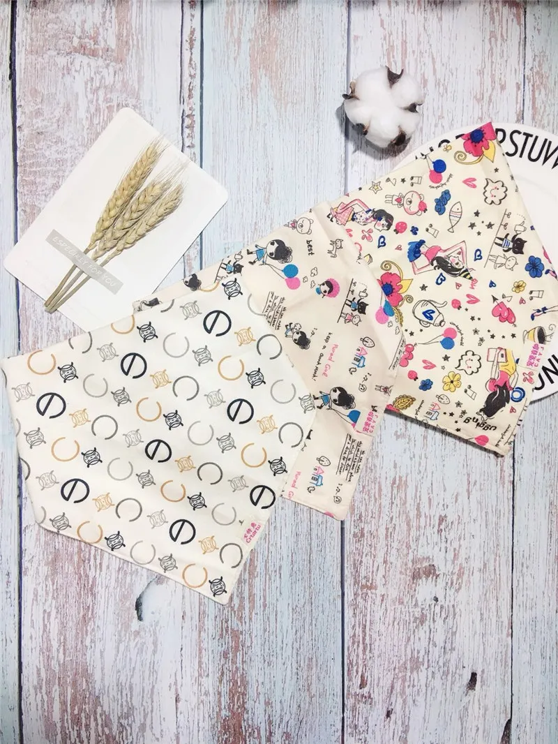 Baby Bibs Saliva Towel Bandana Bib Stuff Infant Burp Cloth Feeding Smock Babador Absorbent Baberos Double Layer | Детская одежда и