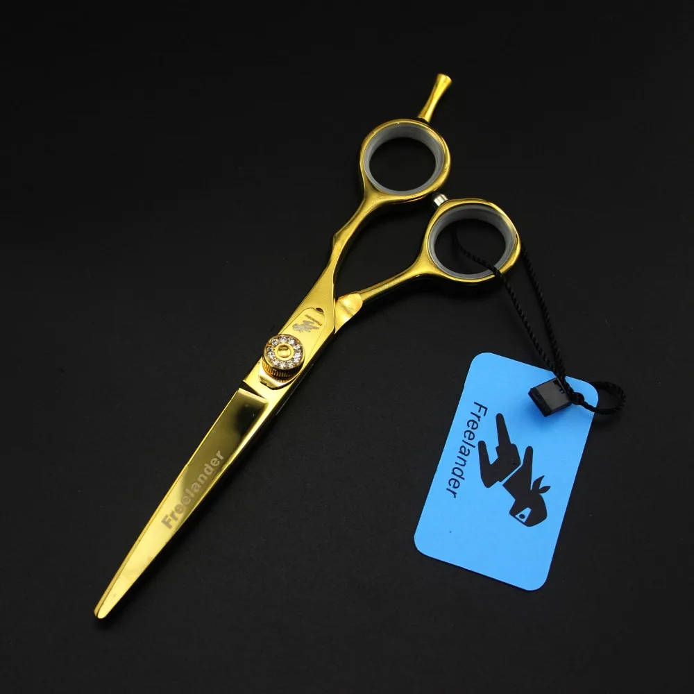 

Freelander Golden 5.5/6.0 Inch Hairdressing Scissors Hair Quick Cutting Scissors Barbershop Essential Scissors