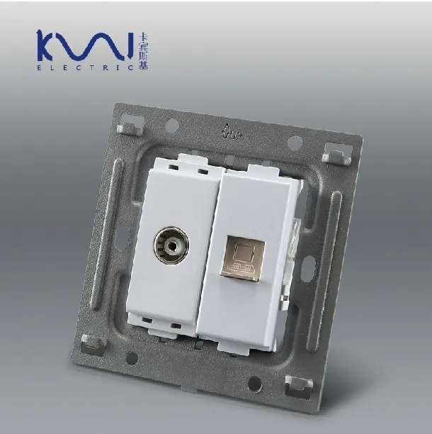 2019 Горячая продажа компьютерная и ТВ розетка Wallpad Роскошная настенная
