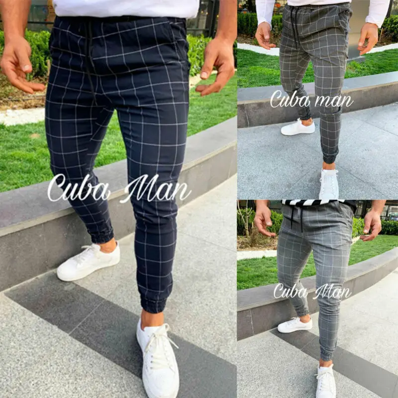 Спортивный костюм мужской повседневный облегающие брюки джоггеры спортивные