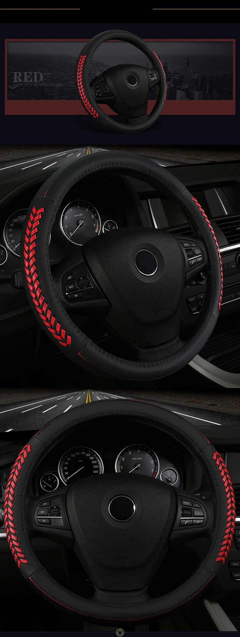 Покрытие для интерьера рулевого колеса автомобиля из натуральной кожи для porsche cayenne s gts macan persona Seahorse 323 tesla модель 3