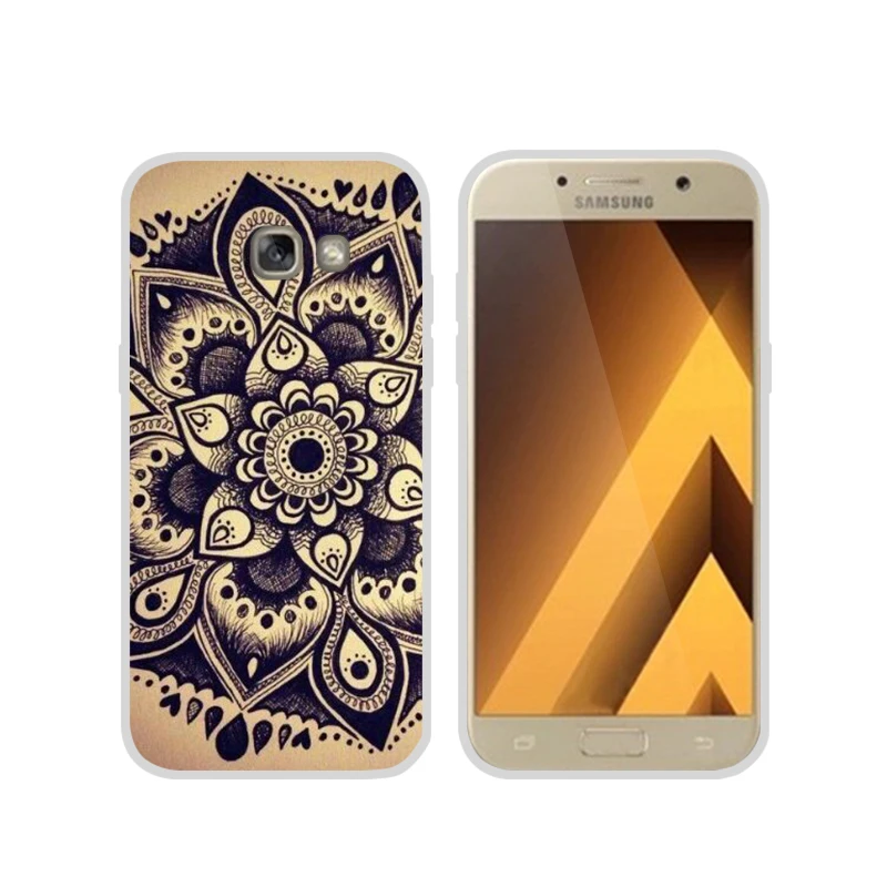 Soft Silicone Case For Samsung Galaxy A7 2017 5.7 Inch Capas Fundas Printing Drawing Phone A720 A720F |