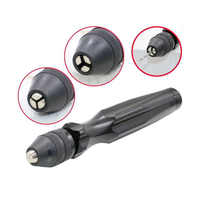 Mini Portable Alloy Brick Punch Precision Pin Vise Manual Hand Twist Drill Tackle Tools MAL999 | Инструменты