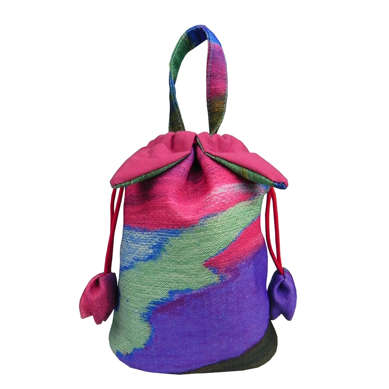 Meiyi Искусства Сумки Женщины Известная Марка Дизайнер Китайский Этнические Ведро