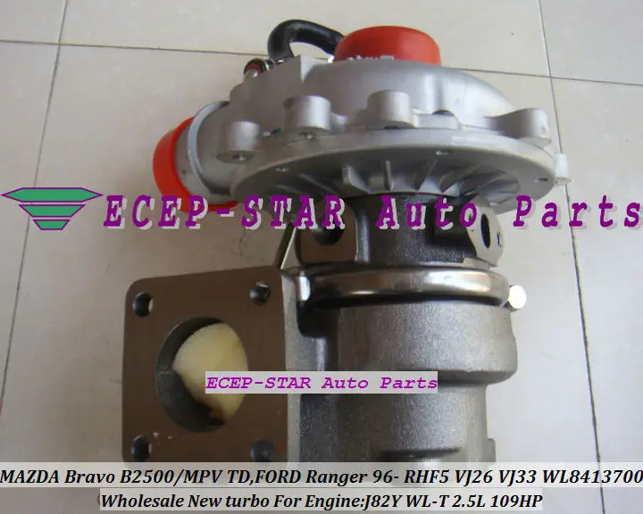 Турбина Turbo RHF5 VJ26 VJ33 WL84 VA430089 для Ford Ranger Double Cab MAZDA Bravo B2500 MPV WL T J97A J82Y 2 5 л бесплатная