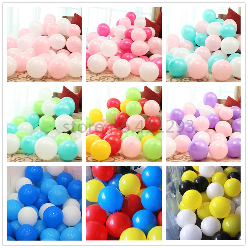 20 шт./лот латексные шары воздушный шар на день рождения свадьба globos слоновая кость белый розовый персик Бирюзовый мятный зеленый цвет баллоны с гелием Рождество
