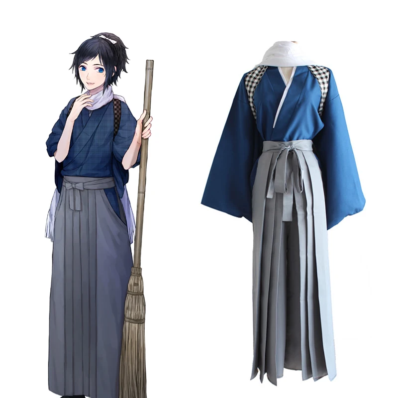 Костюм для косплея из игры Touken Ranbu костюм яматонокам ясусада кимоно Хэллоуина