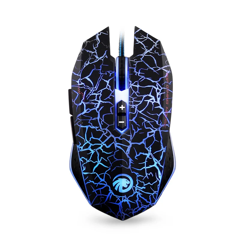 FMOUSE мышь Проводная игровая оптическая геймер для видеоигр RGB эргономичная