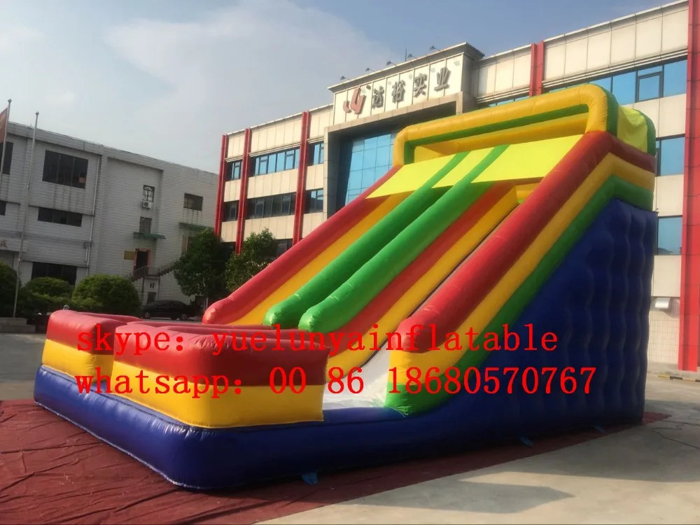 (Китай Гуанчжоу) производители продают надувные горки двойные желоба | Спорт и