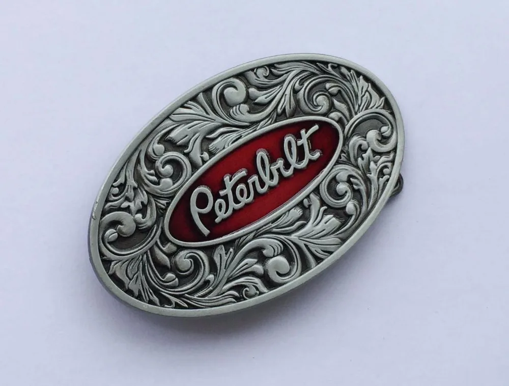 Овальный ремень грузового автомобиля Peterbilt с пряжкой подходящий для пояса 4