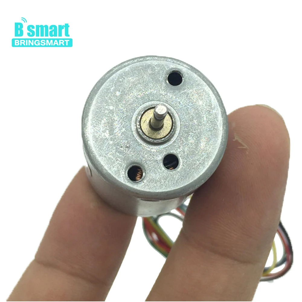 Бесщеточный микро двигатель Bringsmart постоянный ток 12 В 6000 об/мин высокая скорость