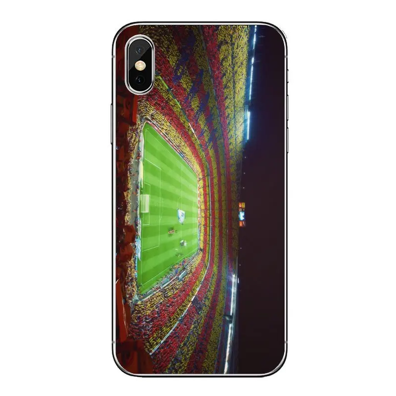Barcelona Home football stadium Transparent Soft Cases Covers For Samsung Galaxy Note 8 9 S9 S10 A8 A9 Star Lite Plus A6S A9S |