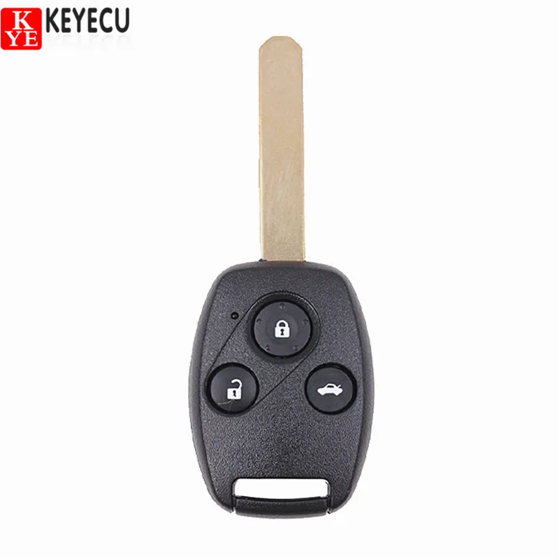 KEYECU дистанционный ключ 3 кнопки 433 МГц ID46 чип для 2008-2012 Honda CRV Accord G8D