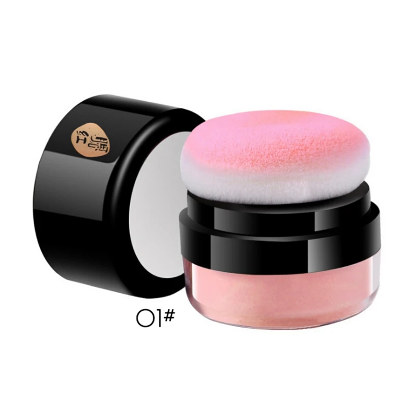 1 Палитра румян для лица Косметика для Лица Air Cushion Nude Blush Bronzer Powder - Цвет: 1