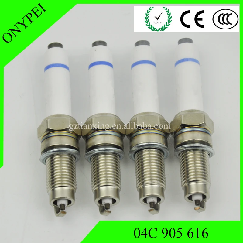 4 шт. Новинка 04C 905 616 Свеча зажигания для Seat Mii Skoda Citigo 1 0 Octavia Golf 6 04C905616| |