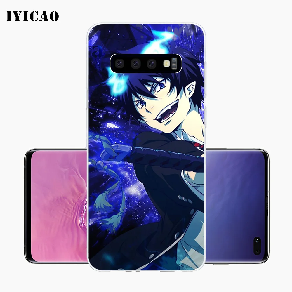 IYICAO Ao no Exorcist Okumura Rin Мягкий силиконовый чехол для телефона Samsung Galaxy S10e S10 S9 S8 Plus S7 Edge