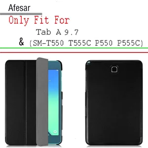 Tab A 9,7 чехол Ультратонкий Легкий Смарт-Чехол-подставка для samsung galaxy tab A 9,7 SM-T550 P550 P555C чехол