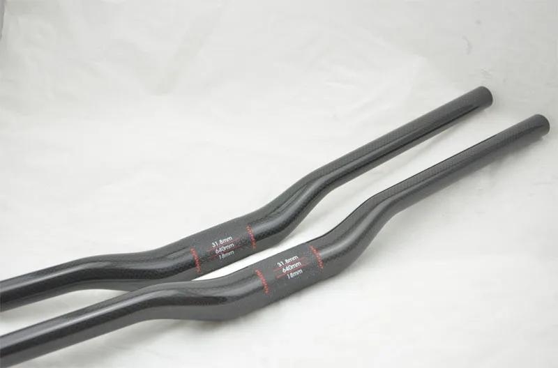 Новый горный полностью карбоновый велосипедный руль MTB 31 8x60 0/620/640/660/680/700 мм|bicycle