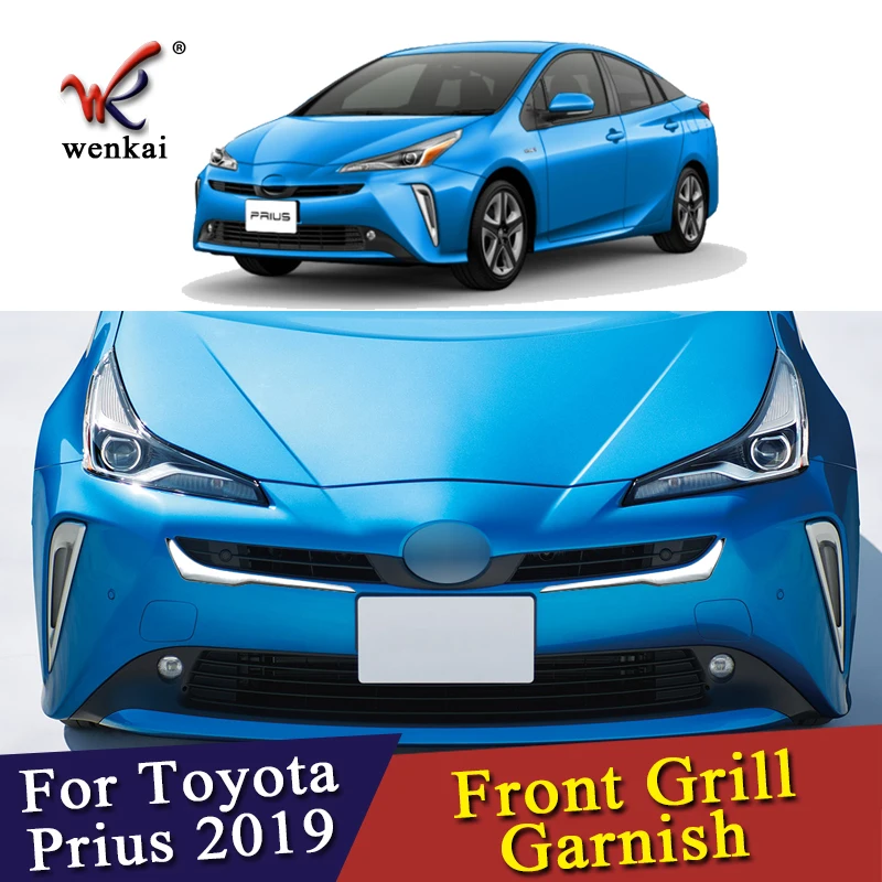 

2 шт., накладки на гриль для Toyota Prius 50 серии 2019 2020