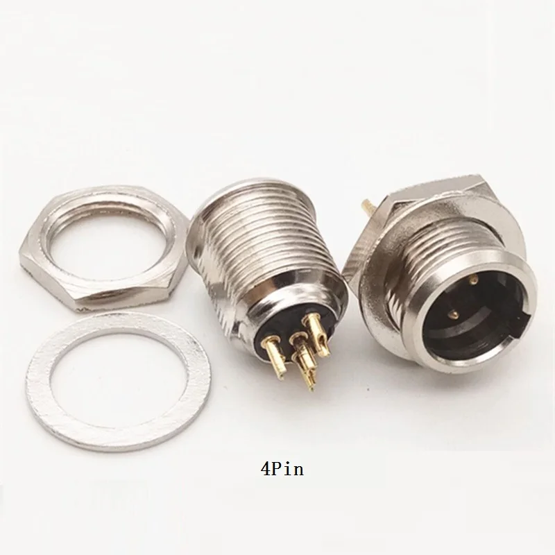 Высокое качество металлический мини 3Pin/4Pin/5Pin XLR Мужской Панель Шасси Разъем маленький XLR разъем для микрофона аудио кабель Разъем