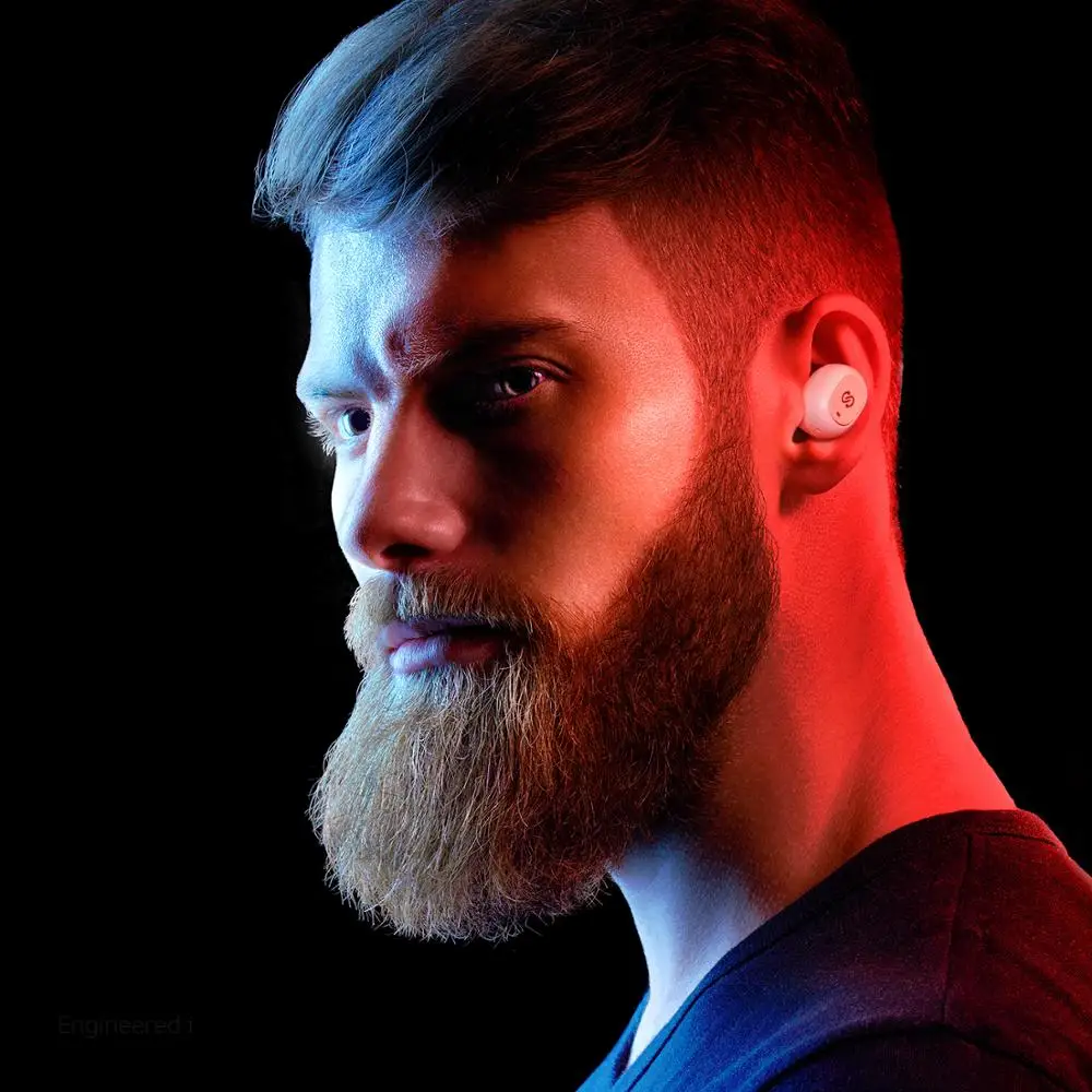 SoundPEATS True беспроводные наушники 5 0 Bluetooth в ухо стерео Беспроводная гарнитура с