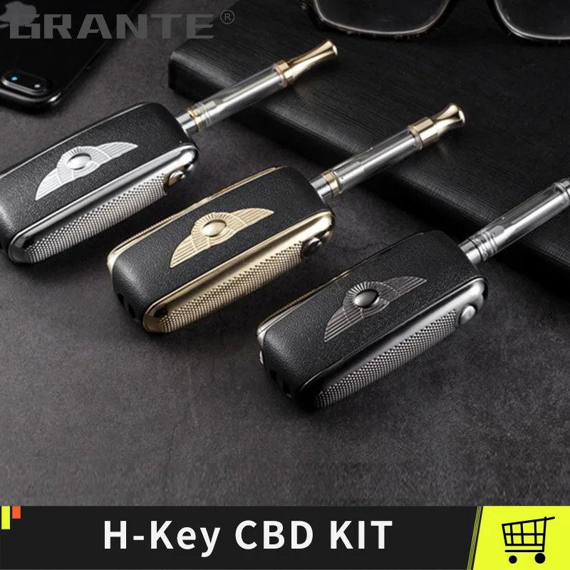 100% оригинал Grante H ключ испаритель мод с 650 мАч батарейный блок 510 поток бак КБР воск