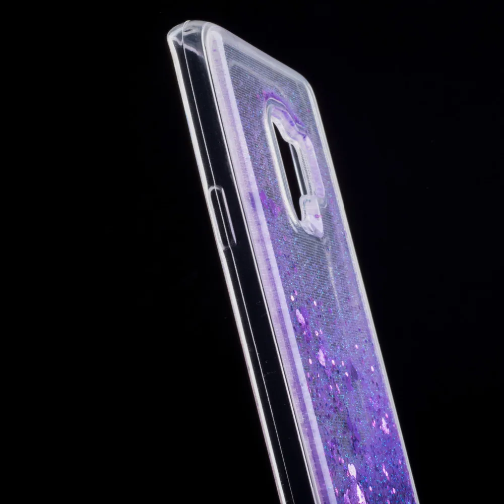 Чехол с жидким блеском для samsung Galaxy S9 S8 S7 S6 S5 Edge Plus Dynamic Quicksand Star Love Силиконовый ТПУ
